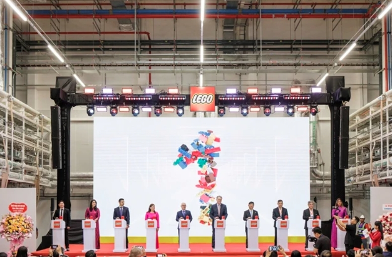 LEGO Group nears completion of Vietnam factory, begins test run